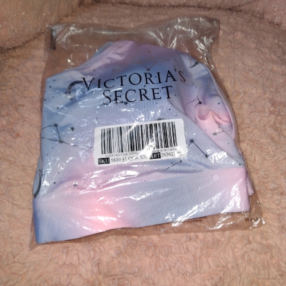 Victoria's Secret Pink cloudy Constellation sports bra